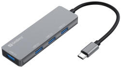 Sandberg USB-C tartozék, USB-C Hub 1xUSB3.0+3x2.0 SAVER - tobuy
