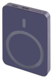 EMOS Powerbank WI 522, 5 000 mAh, 20 W+Wireless, kék (B0555BL) - scom
