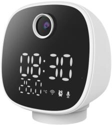 Solight Solight 1D81- Okos kamera hőmérővel, ébresztőórával és LED lámpával 1296p Wi-Fi Tuya IP65 SL1597 (SL1597)