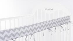 Berry Baby Berry Baby Rágásvédő - Kiságyra, 140 cm, Szürke Cikcakkos