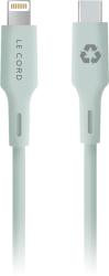 LeCord Ghost NET Kábel - Lightning/USB-C, 1.2 m, Világoszöld