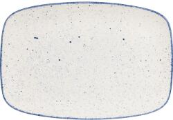 Churchill Stonecast Hints Buffet Indigo Blue lapos tányér, hossza: 344 mm