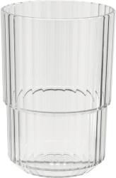 APS Linea ivópohár, űrtartalom: 0, 40 liter, magasság: 120 mm, ø: 85 mm, átlátszó