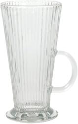 Gastro Conical Latte macchiato pohár, bordázott, magassága: 142 mm, ø: 75 mm
