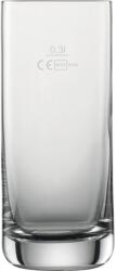 Zwiesel Glas SCHOTT ZWIESEL Convention Ivópohár, űrtartalom: 0, 39 liter, magasság: 155 mm, hitelesítési jel 0, 3 l