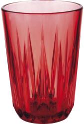 APS "Crystal" Pohár, tartalom: 0, 15 liter, magasság: 95 mm, átmérő: 70 mm, piros