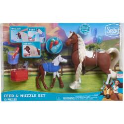 Just Play Spirit Riding Feed & Nuzzle játékfigura készlet (886144393112)