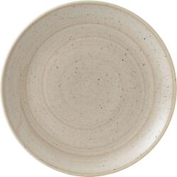 Churchill Stonecast Mogyorókrém lapos tányér, coupe, ø: 288 mm