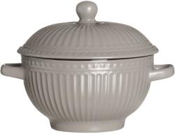 Ritzenhoff & Breker Tál fedővel Senja, űrtartalom: 0, 60 liter, magasság: 130 mm, átmérő: 150 mm, krémszínű