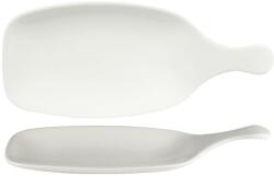 Churchill Bit On The Side Ripple lapos tányér fogantyúval, hossza: 284 mm, fehér