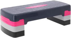 HMS AS002 aerobic stepper - rózsaszín-szürke