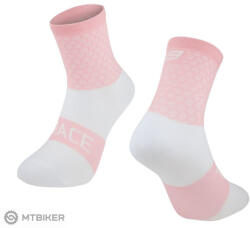 FORCE Trace zokni, rózsaszín/fehér (L-XL (42-47))