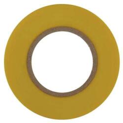 EMOS PVC szigetelőszalag 19 mm x 0, 13 mm x 20 m, sárga színű