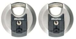 Master Lock Tárcsás lakat készlet Master Lock Excell 70mm, 2 db