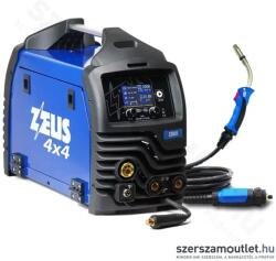 Panelectrode ER 23 ZEUS 200 LCD DUBLE PULSE inverteres hegesztőgép + BINZEL ABIMIG MB24KD kábel (HEGGEP-MIG_ZEUS_200DP)