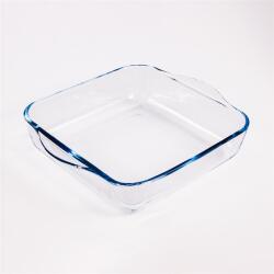 Pasabahce BORCAM négyzetes hőálló üvegedény fogóval 1.950ml, 256*220*60mm (1017151) - officedepot