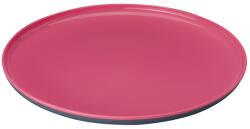 GONDOL IRIS G-604 AURA ROUND kétszínű tányér 250mm átmérő 25x2, 2cm (G-604) - officedepot