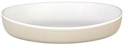 GONDOL IRIS G-806 SHELL OVAL kétszínű tányér 185x138x30mm (G-806) - officedepot