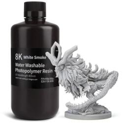 Elegoo 8K Water-washable Resin Resin 1KG, White Smoke (50.103.0140)