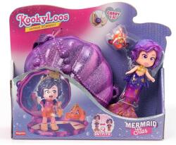 Kookyloos KookyLoos, Kooky Mermaids, Star, mini papusa sirena, set de joaca Papusa