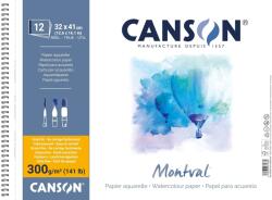 Canson Sp Montval Cold Pressed Caiet de schițe 12 41 x 32 cm 300 g Natural White (C200807166)