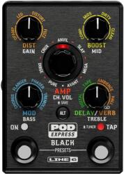 Line 6 Pod Express Black Multi-efect de chitară (<![CDATA[PODEXPRESSBK]]>)