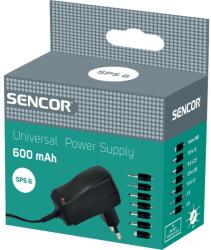 Sencor SPS 6 adapter 600mA Univ. (AD 1) SENCOR (114935)