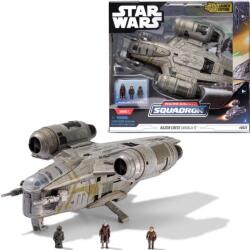 Jazwares Star Wars - Csillagok háborúja 20 cm-es jármű figurával - Razor Crest Arvala-7 csatahajó, SWJ0030