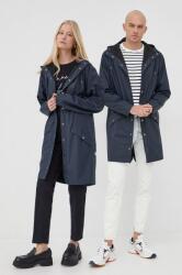 RAINS geacă 12020 Long Jacket culoarea bleumarin, de tranziție 12020.47-Navy PPYY-KUU00E_59X (12020.47)