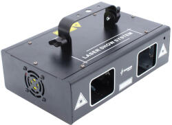 Thunder Germany LS2-RGB 2 optikás Full color DMX lézer fényeffekt - mkaudio