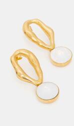 Forte Forte cercei placați cu aur 9BYH-AKD1C8_GLD (12967.myjewel)