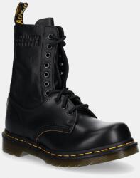 MM6 Maison Margiela bocanci de piele MM6 Maison Margiela x Dr. Martens femei, culoarea negru, cu platforma, S66WU0126. P8030 9BYH-OBD3CS_99X (S66WU0126.P8030)