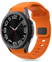 Tech-Protect szilikon szíj Samsung Galaxy Watch 4 / 5 / 5 Pro / 6 / 7 / FE telefonhoz - narancs