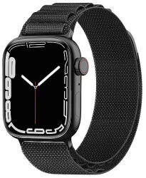 Hurtel Szíj alpesi acél csattal Apple Watchhoz 38/40/41 mm - fekete