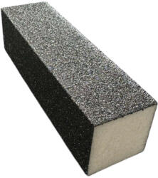  Körömbuffer - Fekete - Négyszögletes