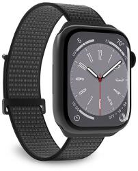 Puro Sport nylon szíj Apple Watchhoz 38 / 40 / 41 mm - fekete
