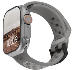 UAG civil szilikon szíj Apple Watch 42 / 44 / 45 / 46 / 49 mm-hez - titán