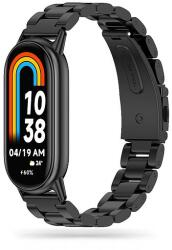 Tech-Protect rozsdamentes karkötő Xiaomi Smart Band 8/8 NFC-hez - fekete