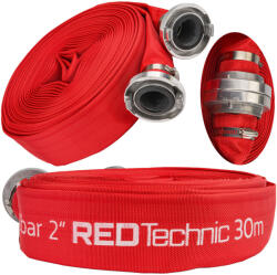 Red Technic Tűzoltó tömlő gyorscsatlakozóval 2" 30M 8 BAR RTWS0068 (RTWS0068) - homelux