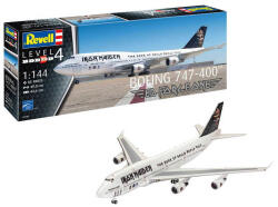 Revell Boeing 747-400 Iron Maiden Ed Force One 1: 144 makett repülő (03780) (03780_revell)