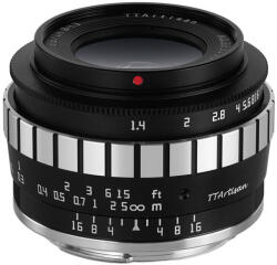 TTArtisan 23mm f1.4 Panasonic/Olympus fekete-ezüst (Micro4/3)