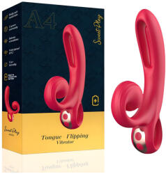 Sweet Play Erospace Sweet Play - vibrator cu braț pentru clitoris (roșu) (5904703650393) Vibrator