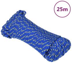 vidaXL kék polipropilén hajókötél 4 mm 25 m (152433)