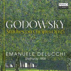  Studies On Chopin Op. 25 Cd Emanuele Delucchi