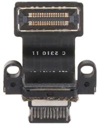  tel-szalk-192970282717 Apple Macbook Pro 14" M3 (2023) A2918 / 14" M3 (2023) A2992 / 16" M3 Max (2023) A2991 töltőcsatlakozó port panel, Fekete (tel-szalk-192970282717)