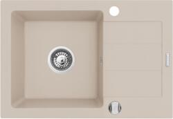 Pyramis Next gránit mosogató 68x44 cm bézs 070162001 (070162001)