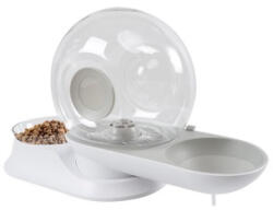 M-Pets Dispenser dublu, apa si hrana, DISPENSER SNAIL COMBI M-PETS, gri, 2800 ml / 240 g