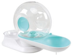 M-Pets Dispenser dublu, apa si hrana, DISPENSER SNAIL COMBI M-PETS, albastru, 2800 ml / 240 g