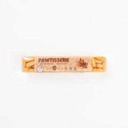 RollsRocky Recompense crocante pentru caini ROLLS ROCKY PAWTISSERIE MINIATURE HEARTS, galben, 50g