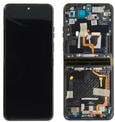 Motorola 5D68C22606 Gyári Motorola Razr 40 Ultra Fekete (Infinite Black) OLED kijelző érintővel kerettel előlap (5D68C22606)
